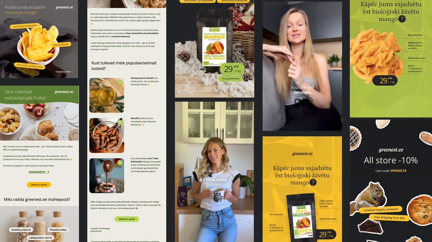 Organic Shop Scaling - Ads Manager Screenshot